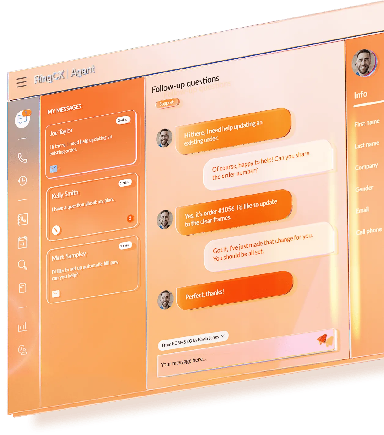 RingCentral's CRM integrations