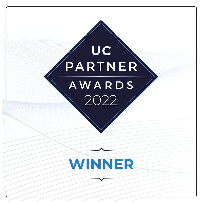 UC Partner: 2022 Best Customer Engagement Solution logo